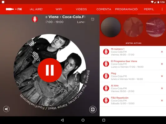 Coca-Cola.FM android App screenshot 0