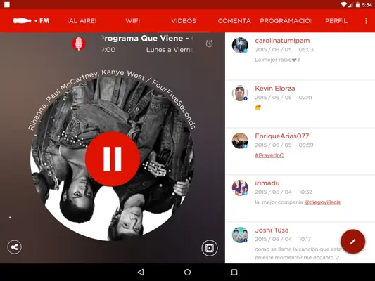 Coca-Cola.FM android App screenshot 2