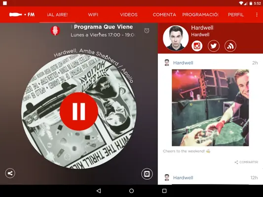 Coca-Cola.FM android App screenshot 5